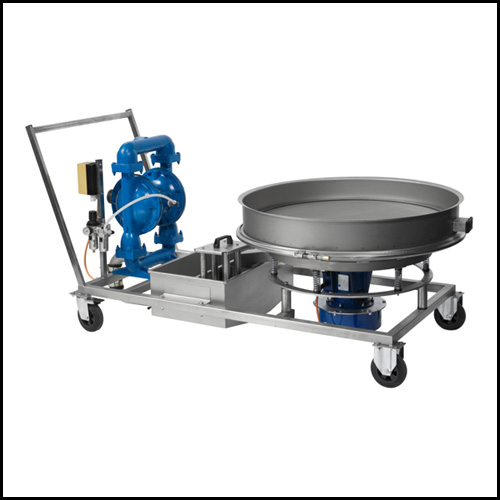 الک تخلیه بالمیل لعاب سازی GRC